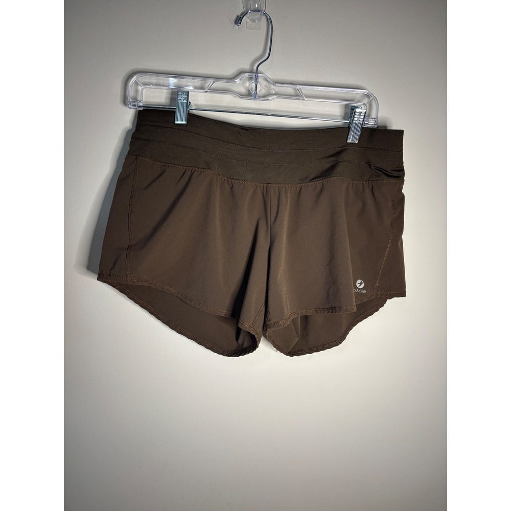 Oiselle‎ Running Shorts Womens Size 6 Brown Athletic Gym Workout